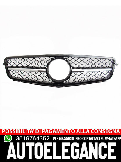 Griglia GT Panamericana adatta per Mercedes Classe C W204 S204 Sport cromata