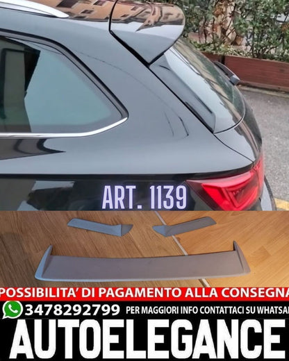 SPOILER ADATTO PER SEAT LEON 5F STATION WAGON 2012-2020 LOOK FR DESIGN GREZZO