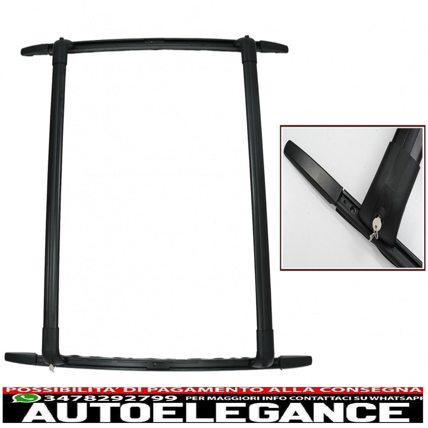 Roof rack cross bar system suitable for Land Rover Range Rover Sport L320 (2005-2013)