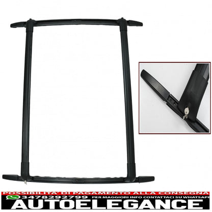 Roof rack cross bar system suitable for Land Rover Range Rover Sport L320 (2005-2013)