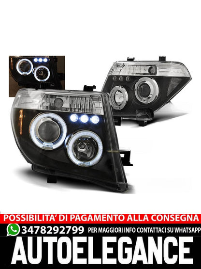 NISSAN NAVARA D40/PATHFINDER 05-10 ANGEL EYES NERO