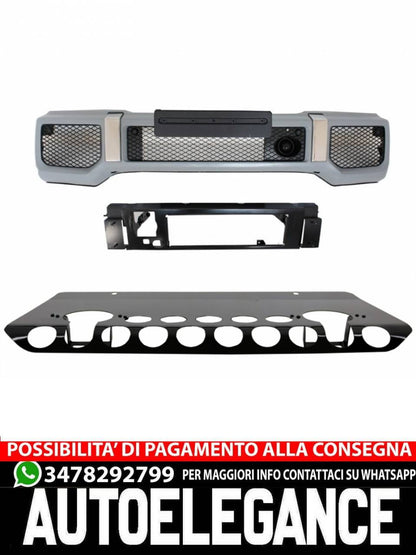 Paraurti Anteriore, Paramotore adatto per Mercedes Classe G W463 (1989-2016)