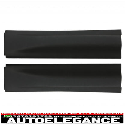 Front and rear door lower mouldings and front lower fender mouldings suitable for Land Rover Sport L494 (2013-up) Black