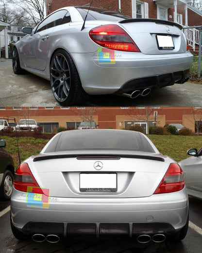 REAR HOOD SPOILER MERCEDES SLK R171 04-11 FOR AMG LOOK 