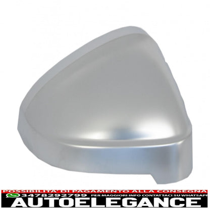 Copri specchietti adatti per audi a5 f5 (2017+) alloggiamento completo placcato in alluminio senza assistenza laterale AUTOELEGANCERICAMBI
