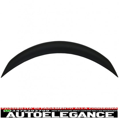 Boot Spoiler Suitable for Mercedes C-Class Coupe C205 (2014-up) Matt Black 