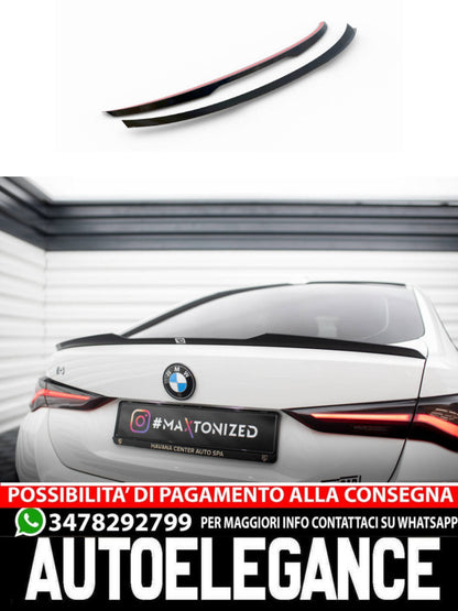 SPOILER CAP adatto per  BMW I4 / 4 GRAN COUPE M-PACK G26  (2021 - )