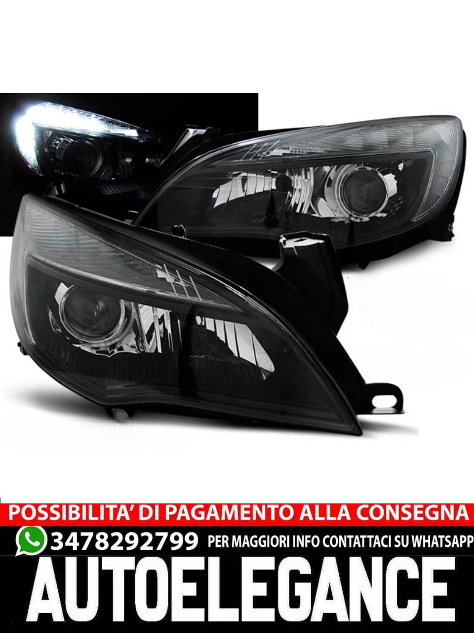 OPEL ASTRA J 10-12 NERO TRU DRL