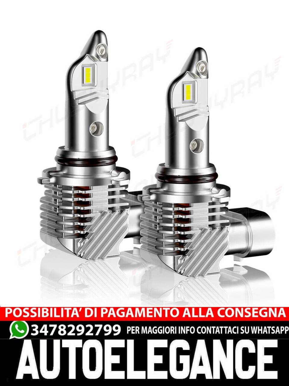 For Honda Civic2004-2015Sedan 4x LED Headlight Bulbs Low Beam Combo6000k 