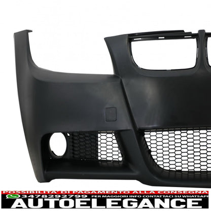 paraurti anteriore adatto per bmw serie 3 e90 e91 berlina touring (2004-2008) design m-technik senza pdc sra