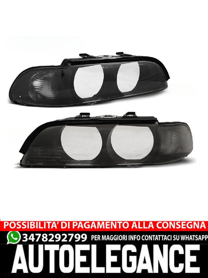 SMOKED HEADLIGHTS for BMW E39 09.95-08.00 