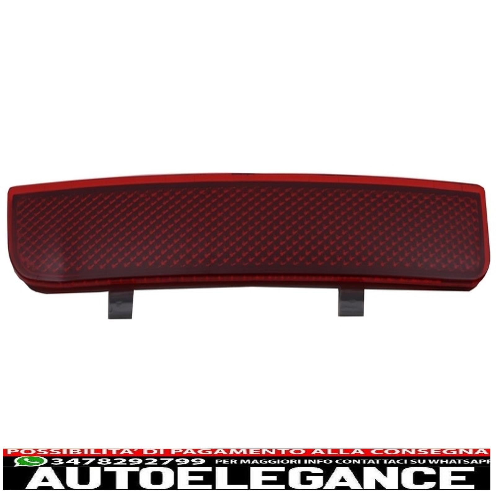 Catarifrangenti paraurti posteriori adatti per land rover vogue l322 (2002-2012) freelander 2 / lr2 (2008-2013) AUTOELEGANCERICAMBI