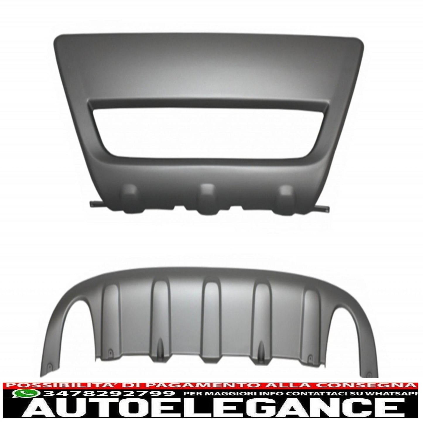 kit piastre paramotore e minigonne laterali adatti a volvo xc60 (2008-2013) r look