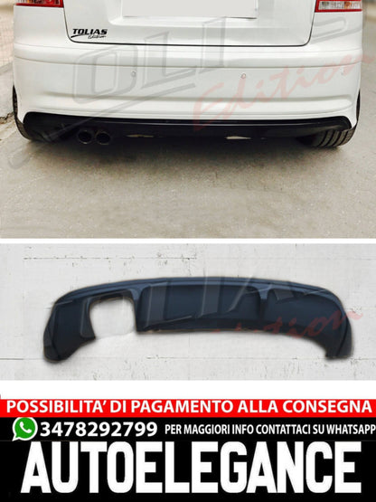 DIFFUSORE POSTERIORE ADATTO PER A3 8P 03-08 TIPO S3 A3 8P 03-08