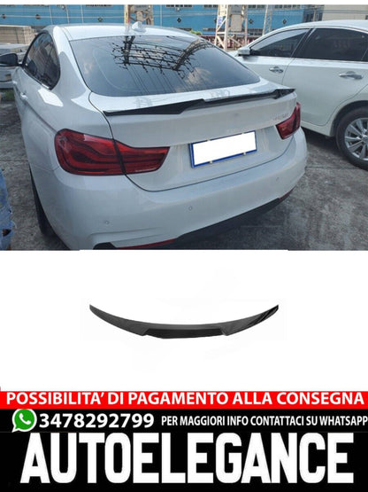 SPOILER adatto per BMW 4 F36 2014-21 Gran Coupe