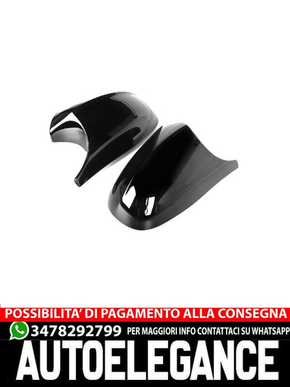 Suitable for BMW E87/E81/E82/E88 + E90/E91/E92/E93 LCI mirror covers black 