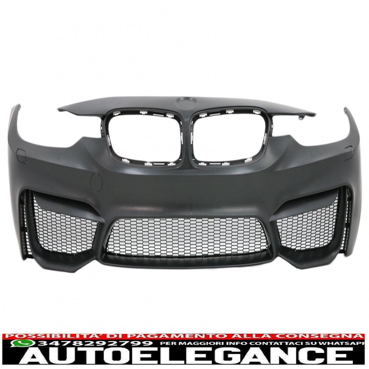 paraurti anteriore e minigonne laterali adatti per bmw serie 3 f30 f31 (2011-2019) design m3