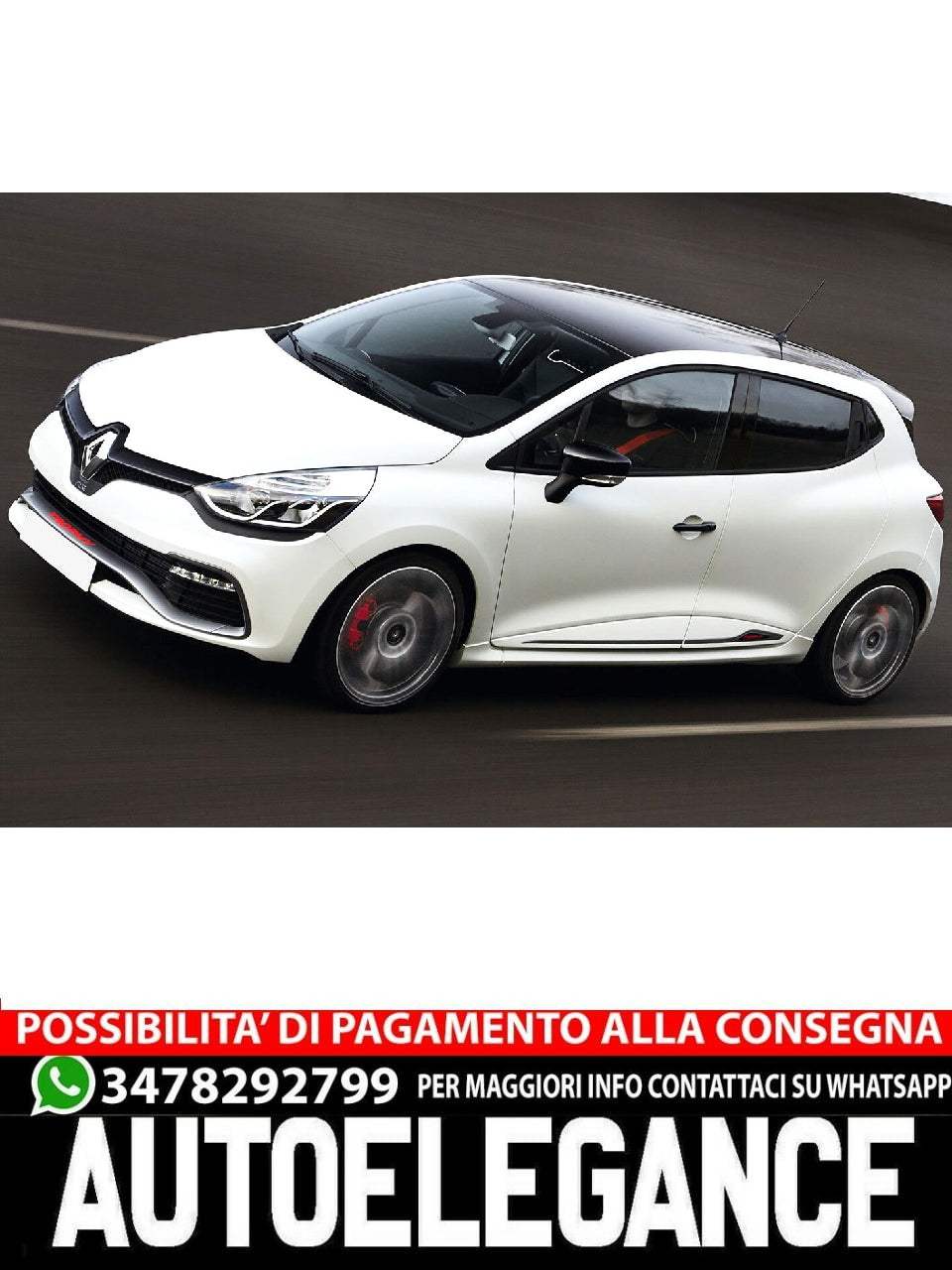 MINIGONNE PER RENAULT CLIO 4 GT RS STILE