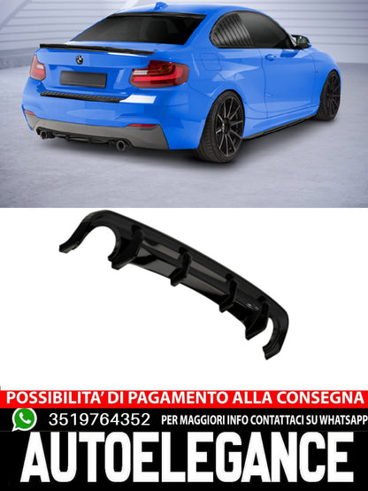 Diffusori posteriore per BMW 2er (F22 / F23) Coupe / Cabrio