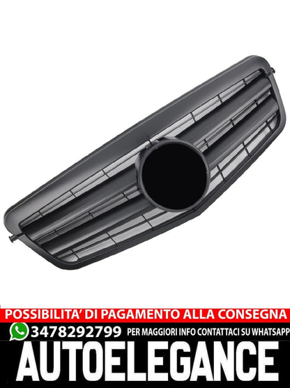 Sports grille for Mercedes W212 S212 E UNTIL 2013 matt black AMG LOOK + LOGO 