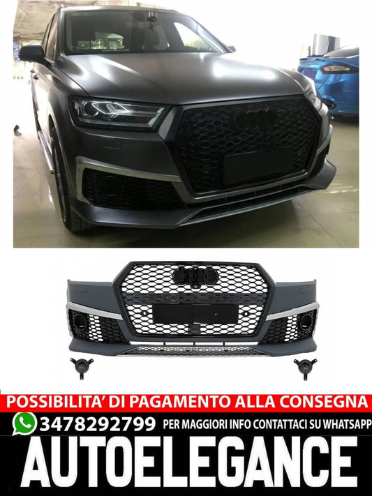 Front bumper suitable for Audi Q7 4M SUV (2015-2019) RS Design 
