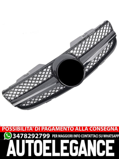 Griglia sportiva per Mercedes R230 SL 2006-2008 nero lucido AMG LOOK