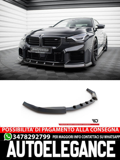 SPLITTER ANTERIORE CARBONIO ADATTO PER V.2 BMW M2 G87  (2023 - )