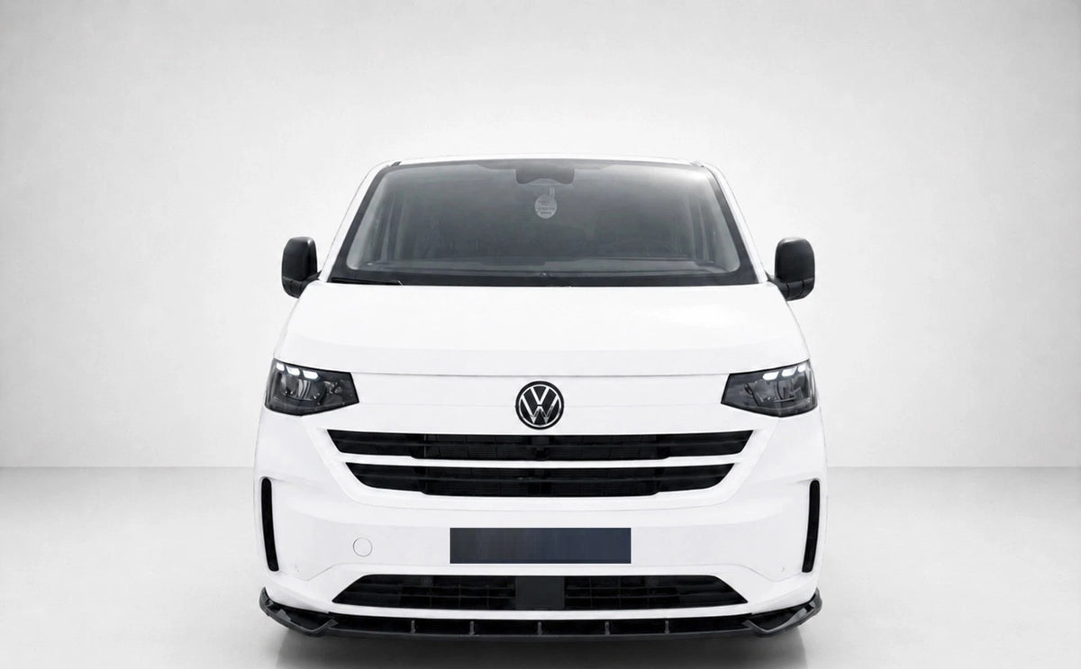 👉Splitter anteriore V.2 per Volkswagen Transporter T7 ABS nero lucido👈