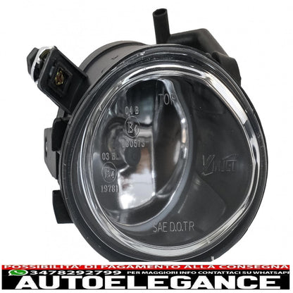 clear fog lights suitable for bmw 3 series e46 (1998-2003) 5 series e39 (1996-2002) sports version