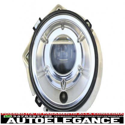 fari anteriori cromati adatti per mercedes classe g w463 (1989-2012) look bi-xeno