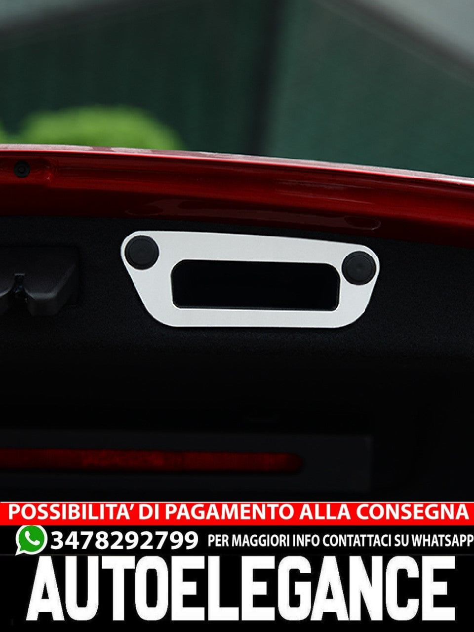 Maniglia telaio per Mercedes W205 Classe C pannello bagagliaio