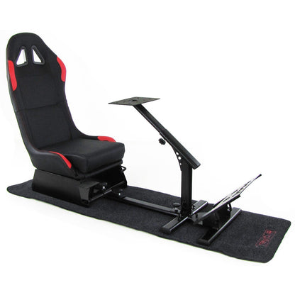 Racing Game Seat Cockpit Simulator + Mat For PC Playstation Xbox