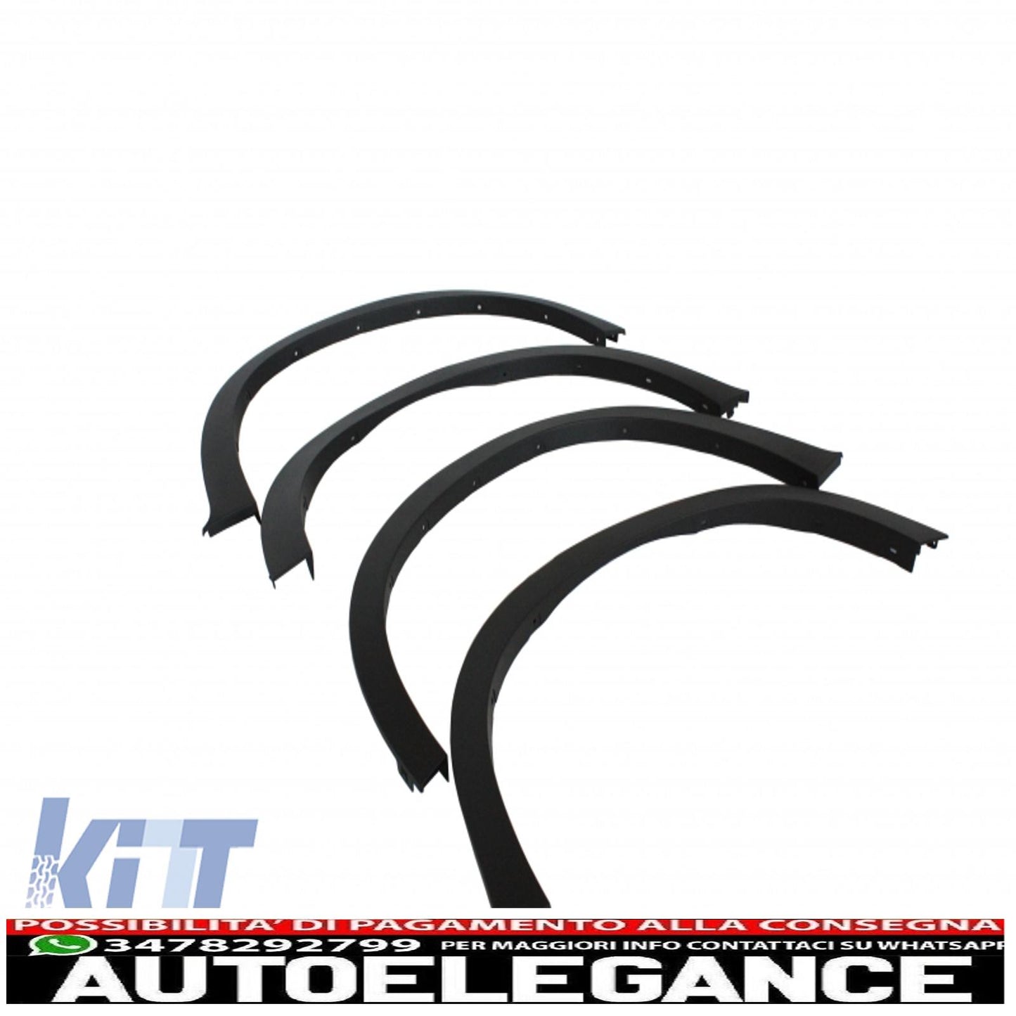 Parafanghi per passaruota adatti per BMW X5 E70 (2007-up) sostituzione design OEM