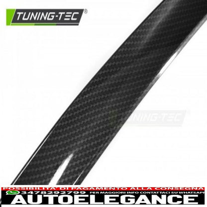 spoiler per bagagliaio stile sportivo carbon look adatto per bmw f10 10-16