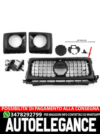 Sports grille for Mercedes W463 G from 2018 Panamericana GT AMG 