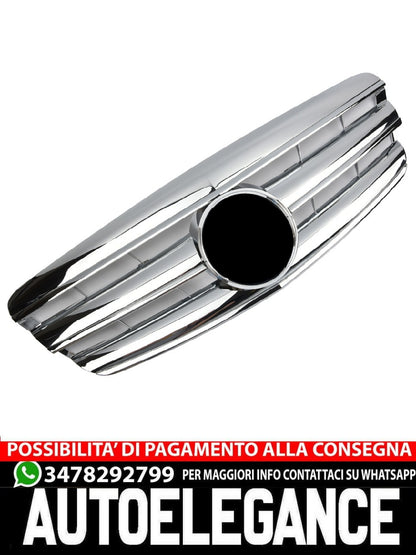 Sports grille for Mercedes W221 S 2005-2009 chrome AMG LOOK 