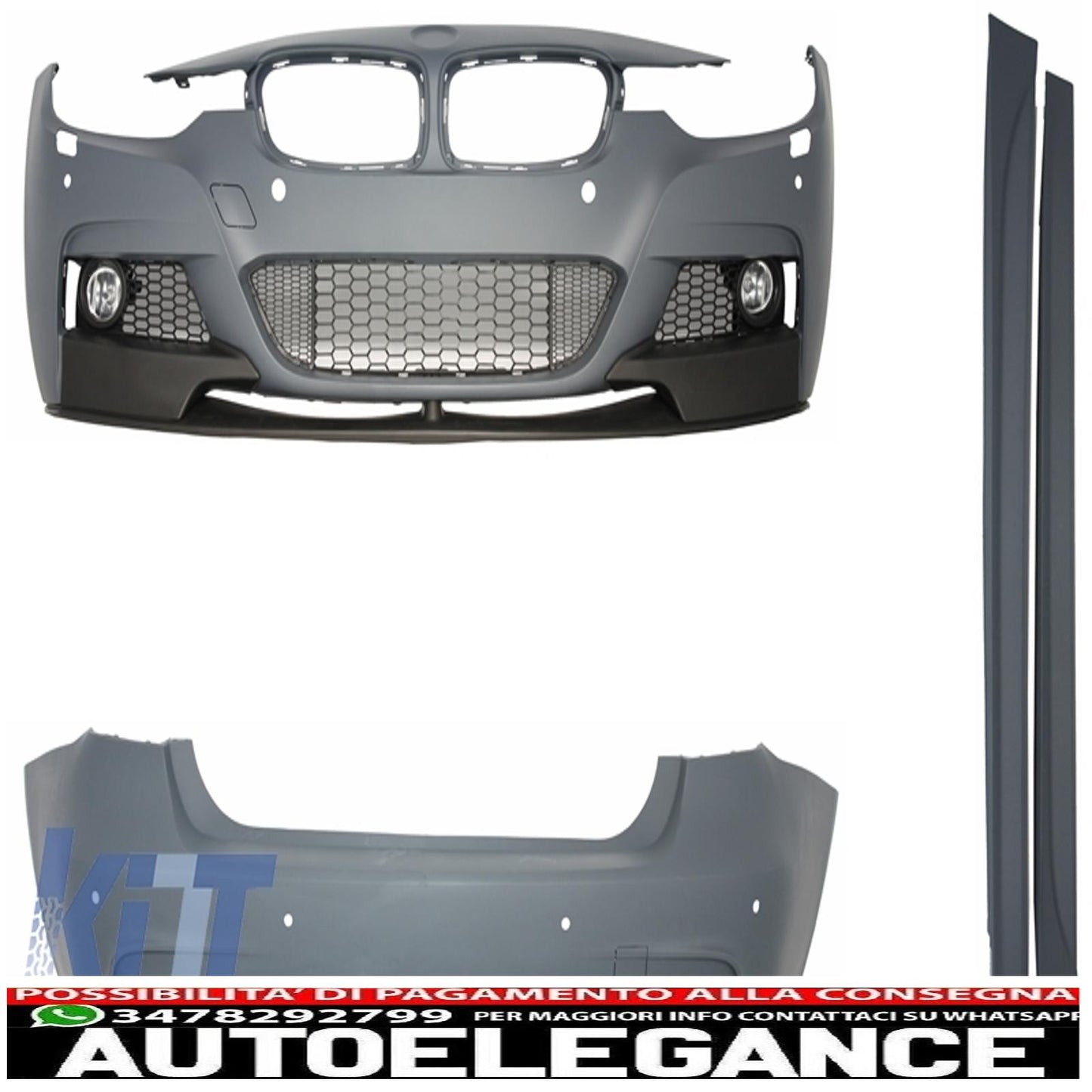 complete body kit suitable for BMW F30 (2011-up) m-performance design 