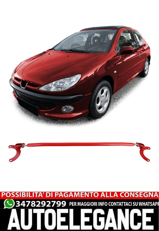 barra duomi in Alluminio Regolabile Anteriore adattoper Peugeot 206 + CC SW 98-0 AUTOELEGANCERICAMBI