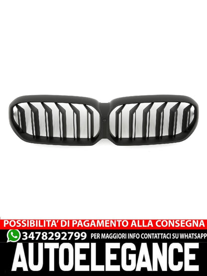 SUITABLE FOR BMW 5 SERIES G30 G31 LCI SPORT RADIATOR GRILLE DOUBLE BRACKET BLACK 