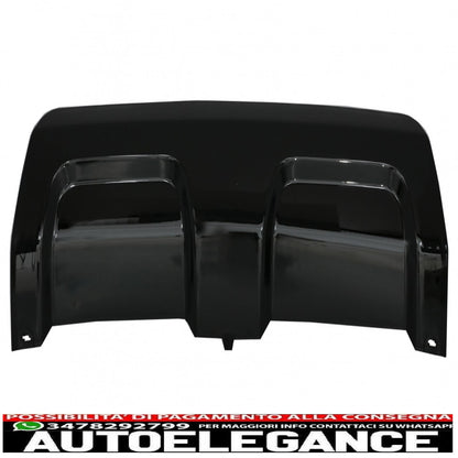Rear Bumper Skid Plate Fit For Land Rover Range Rover Sport L494 (2013-2017) Piano Black 