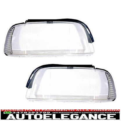 Headlight glass lens suitable for bmw 5 series e39 facelift (2000-2003)