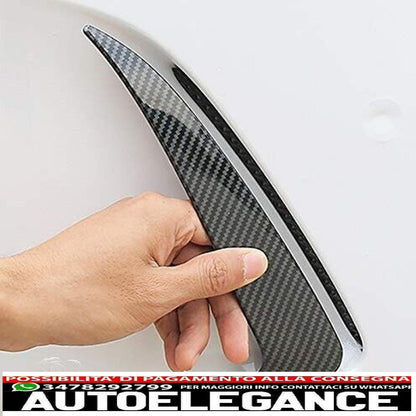 Ottica AMG flics aero flaps in carbonio per Mercedes W205 Classe C