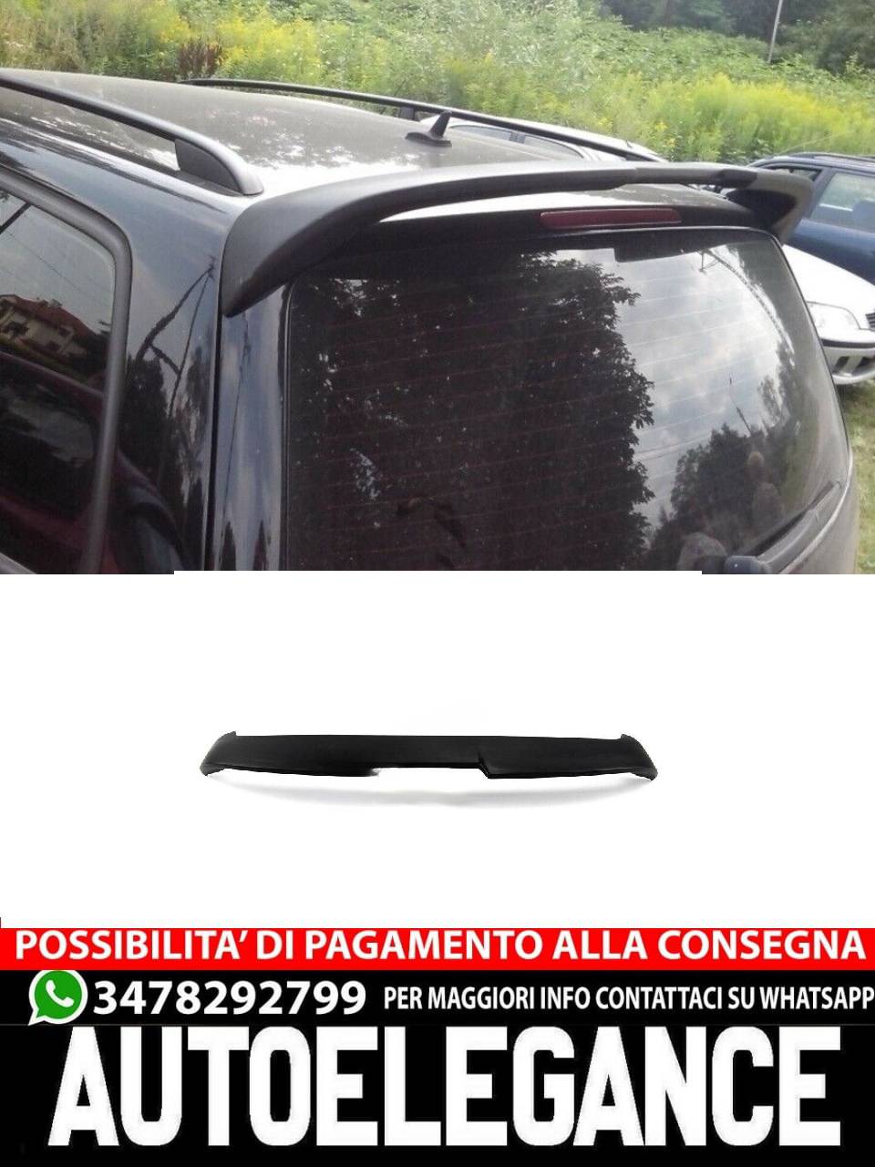 SPOILER adatto per VW TOURAN 2003-2010