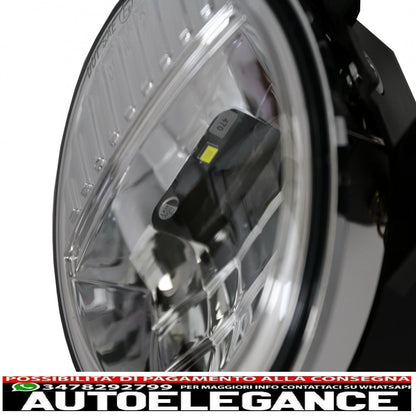 4 inch Full LED Fog Light Fit For Jeep Wrangler JK TJ JL (1996-2018)