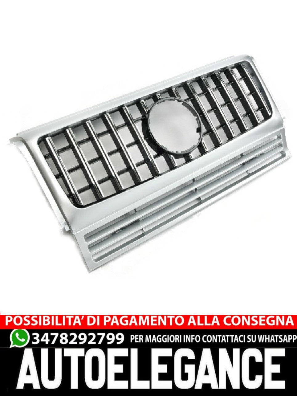 Custom Grille for Mercedes W463 G-Class 1990-2018 Panamericana GT 