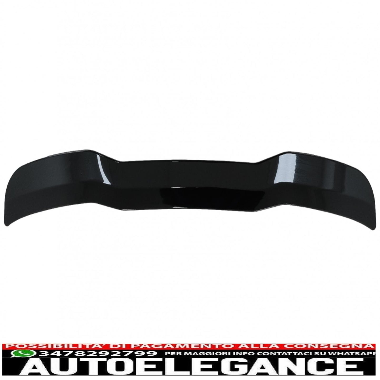 additional roof spoiler suitable for audi s3 / a3 s-line 8v restyling sportback hatchback (2012-2019) 