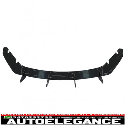 Estensione paraurti posteriore per diffusore adatta per Seat leon mk3 5f hatchback (2012-2016)