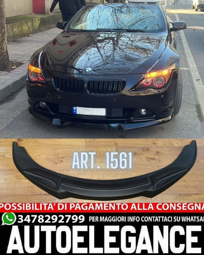 SPLITTER SUITABLE FOR BMW 6 SERIES E63 E64 2003-2007 STANDARD RAW LOOK
