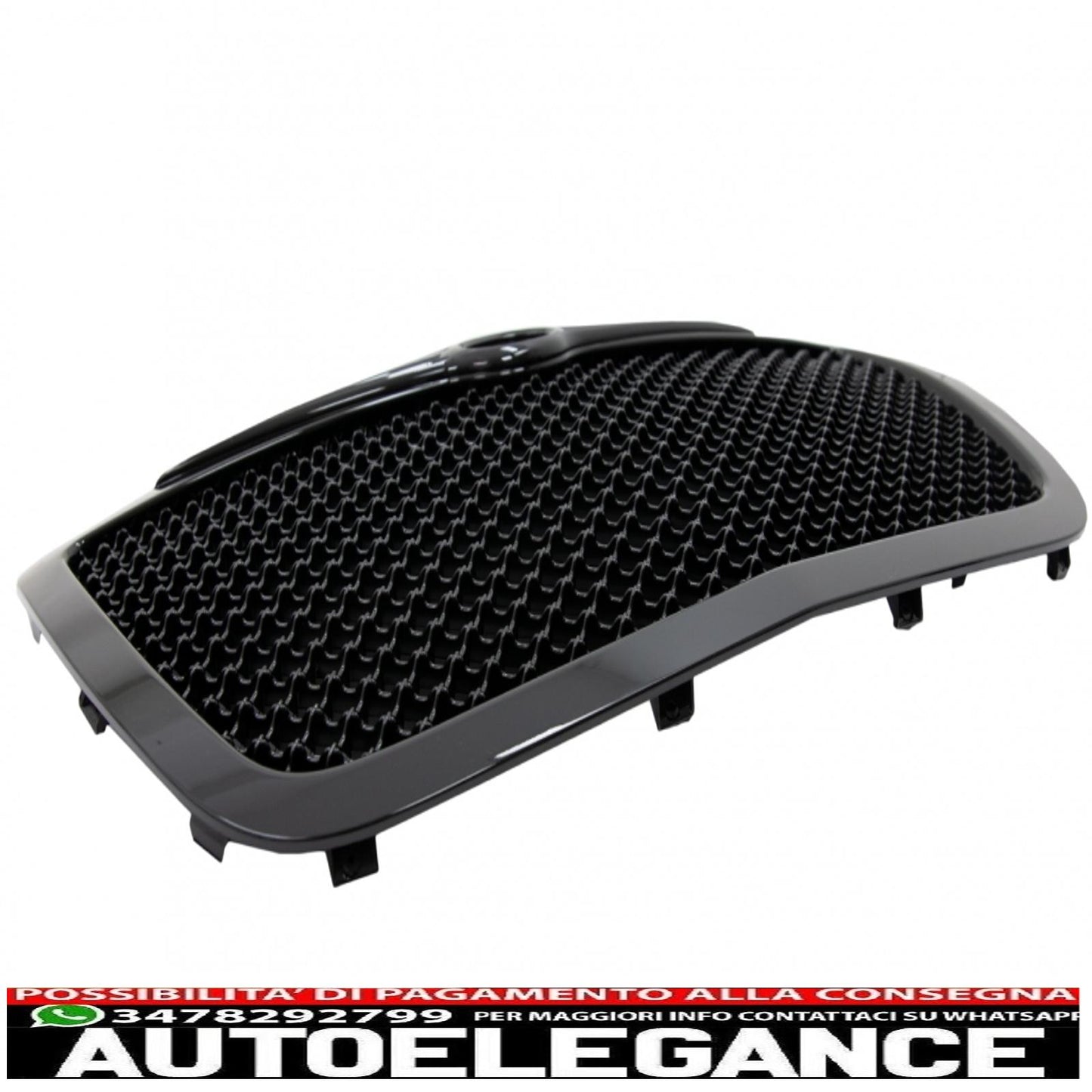 griglia anteriore adatta per chrysler 300c berlina avant bentley look (2004-2011) edizione pianoforte nera