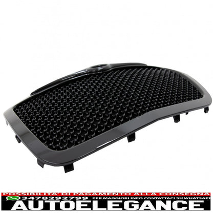 griglia anteriore adatta per chrysler 300c berlina avant bentley look (2004-2011) edizione pianoforte nera
